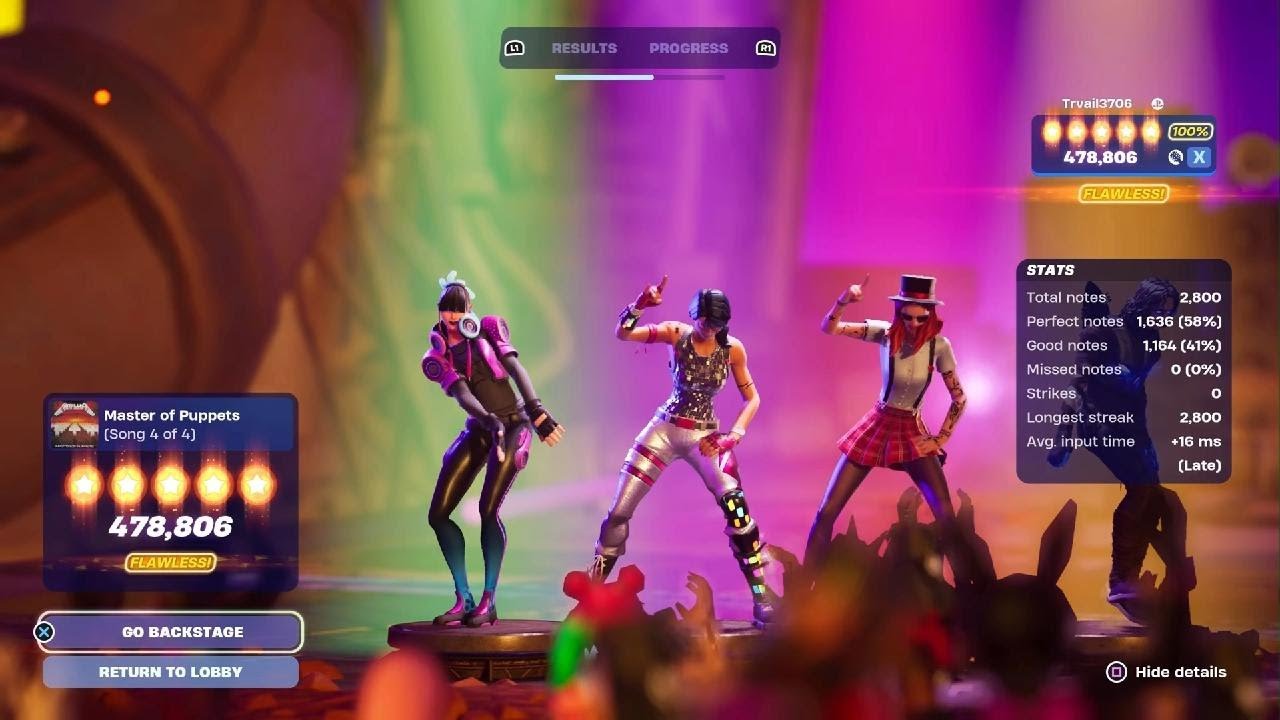 Fortnite Festival - Master of Puppets 100% Lead FC (PS5 Controller)