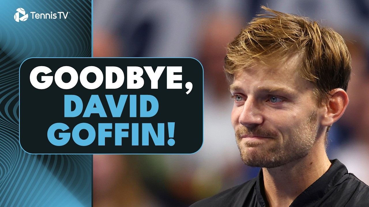 EMOTIONAL David Goffin Retirement Ceremony! 🥲 | Brussels 2026 Highlights