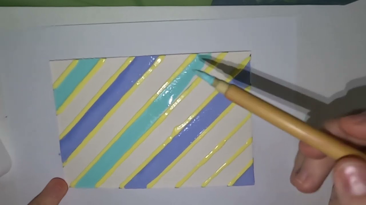 coloring in real time . ASMR watercolor