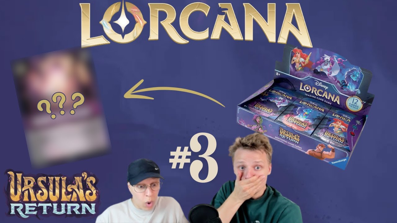 Disney Lorcana Ursula's Return - Opening #3 - WE FOUND OUR FIRST ENCHANTED