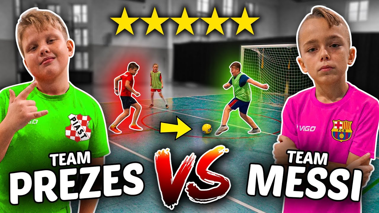 PREZES vs MAŁY MESSI 🔥 Mecz 3 vs 3 ⚽ JUSTEK FREESTYLE