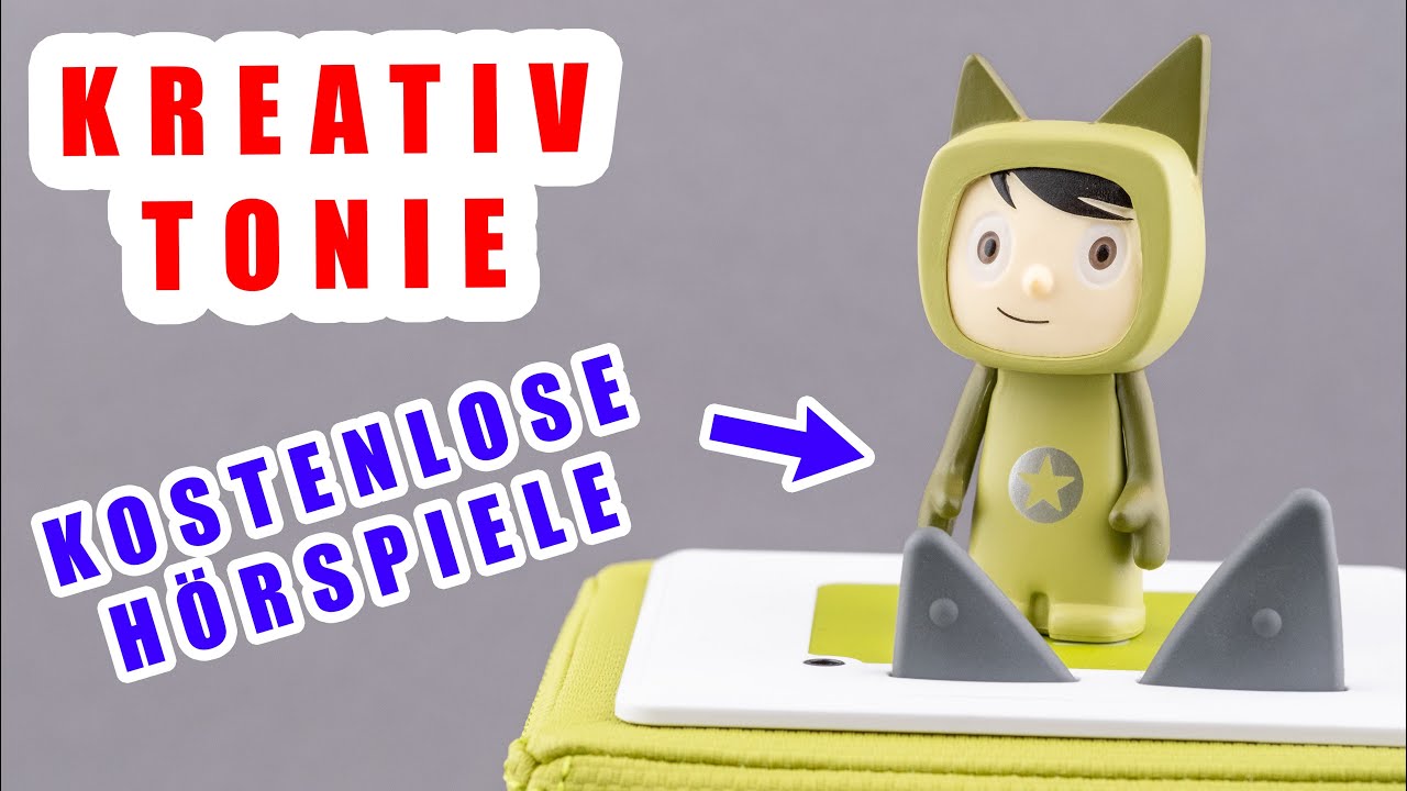 Toniebox Kreativ-Tonie bespielen – kostenlose Hörspiele 📼 Geschichten aufnehmen 🎤