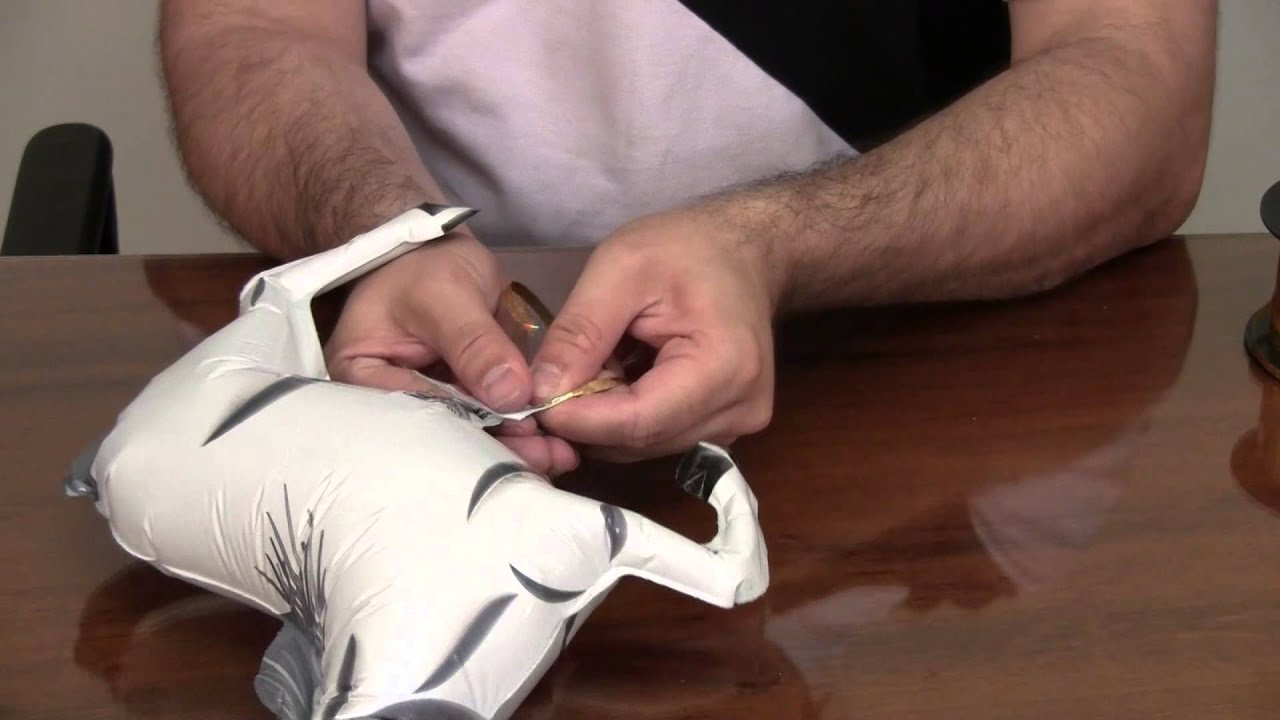 28. Como fechar o balão metalizado sem válvula sem selar