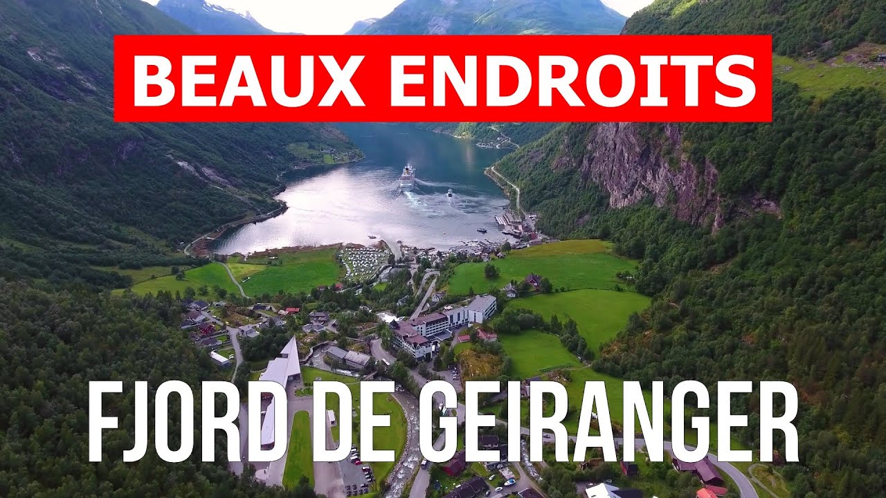 Geirangerfjord en 4k. Norv&egrave;ge, Geirangerfjord &agrave; visiter
