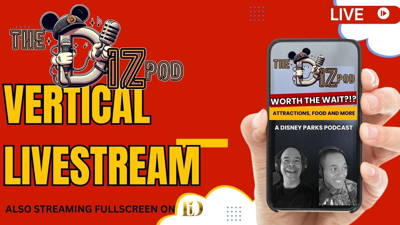 VERTICAL - Is It Worth the Wait? 🎢 | DIZPod Challenge Episode 📱