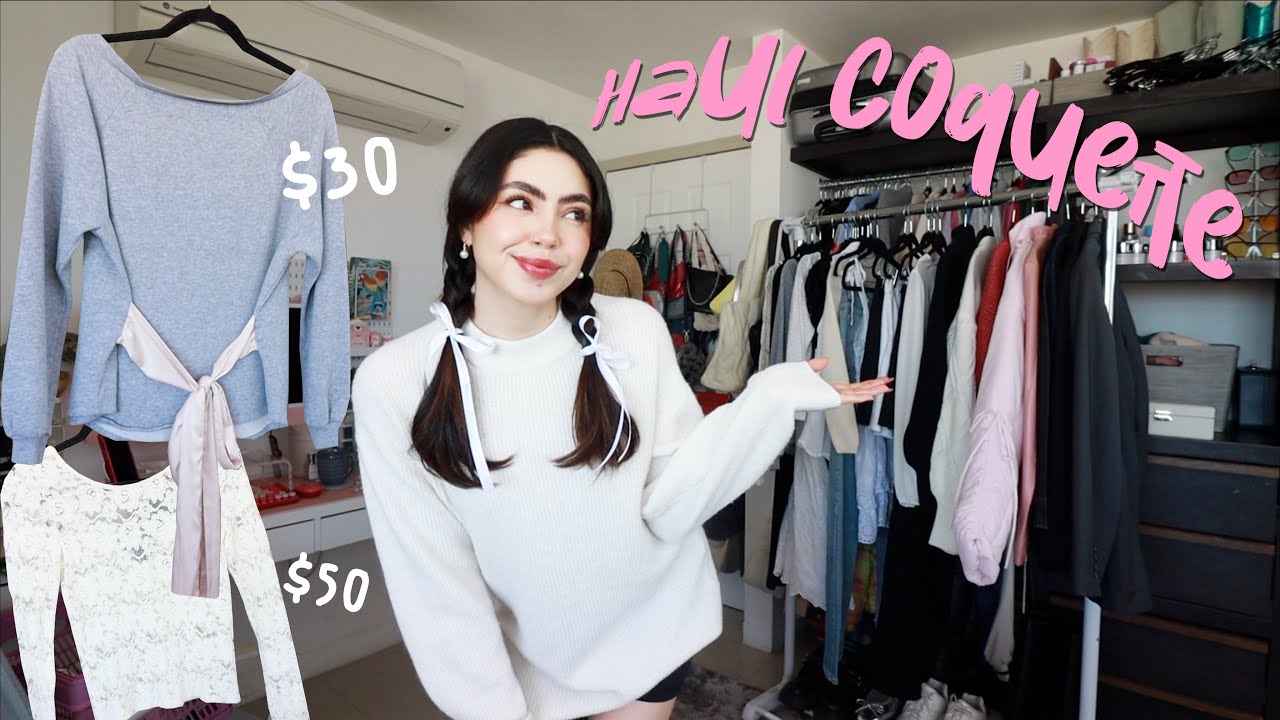 intenté ser COQUETTE con ropa del tianguis