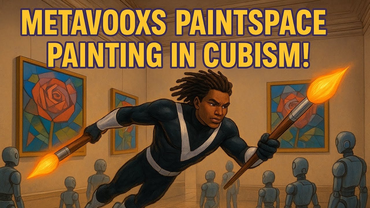 FIRAT PAINTING OF 2026! MISTAKES TO MAGIC , WALKTHROUGH AND TALK ON CREATING NEW STYLES CUBISM 