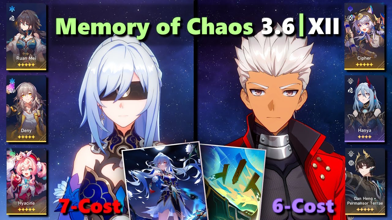[HSR] Memory of Chaos 3.6 F12 | Jingliu x E1S1 RM True DMG + Archer x E1S1 Dang Heng PT | F2P Teams