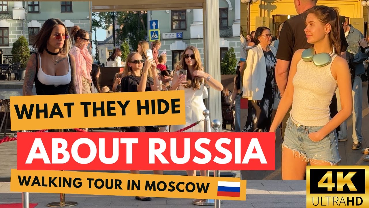 🔥 The RUSSIA They Don’t Want You To See 👀🇷🇺 Beautiful Girls & Real Moscow Streets | 4K ULTRA HD 🔥