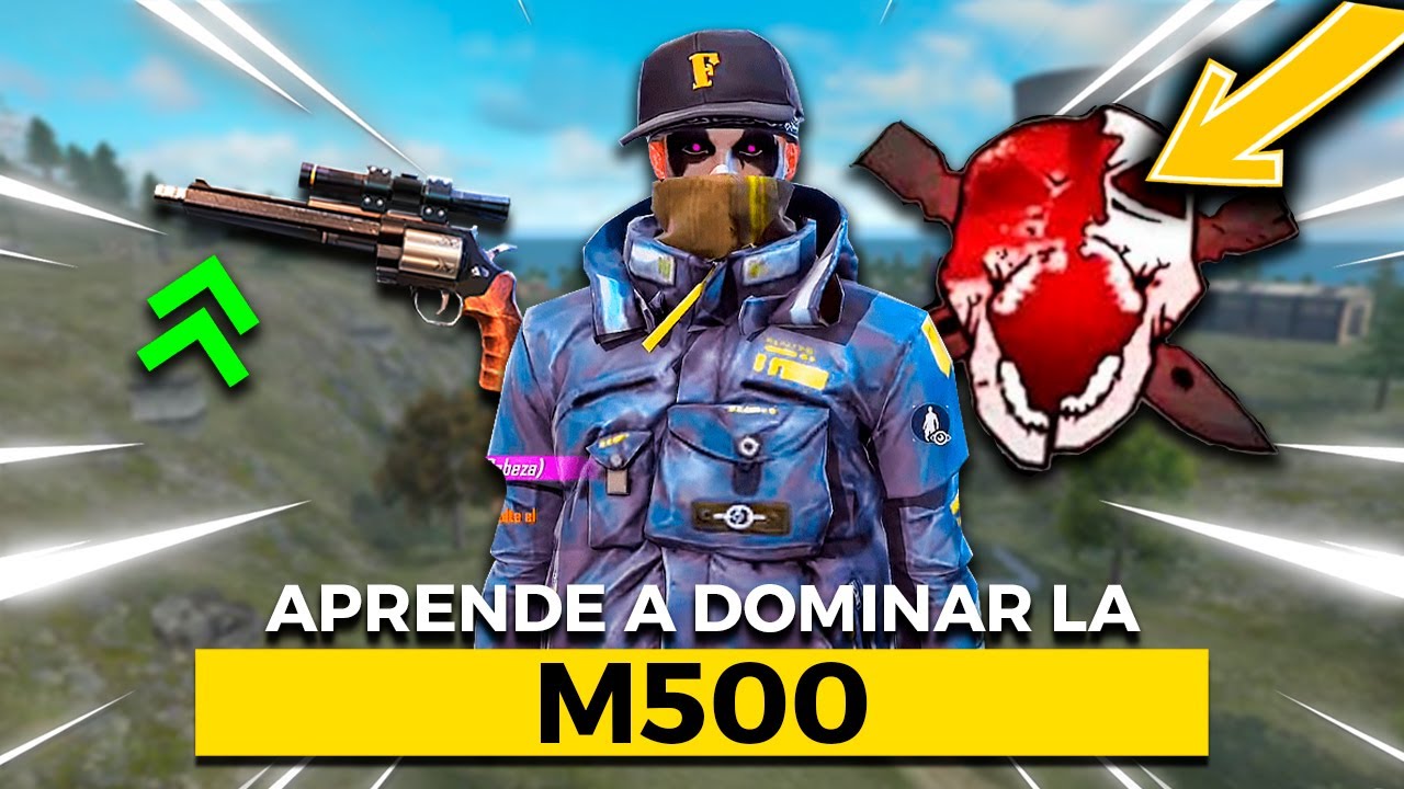 COMO DOMINAR LA M500 EN FREE FIRE *FÁCIL* (Como levantar mira y pegar todo rojo)