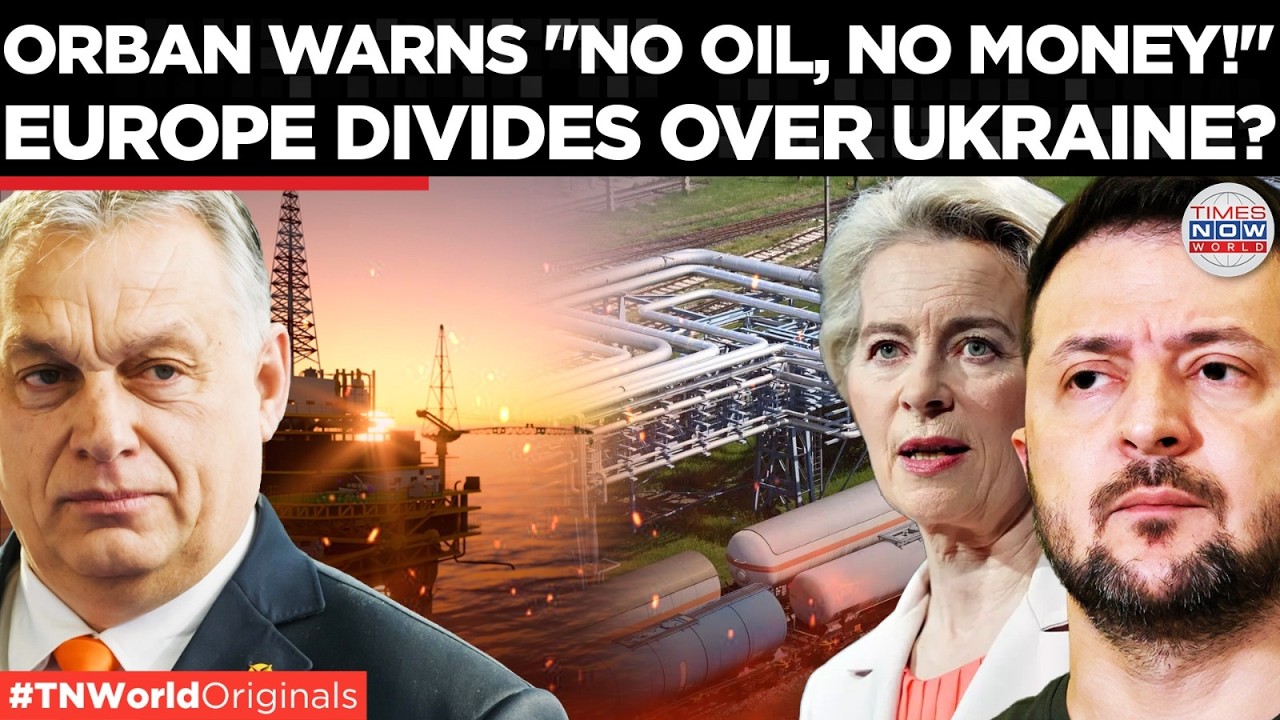 PIPELINE SABOTAGE? Orbán Blocks €90B Ukraine Aid Over Druzhba Pipeline Blockade | US-Iran War