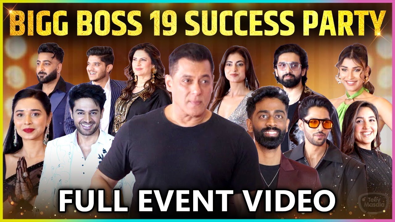Baseer, Farhana, Amaal, Tanya, Awez, Nagma, Gaurav, Mridul, Nehal, Ashnoor, Abhishek | BB19 Party