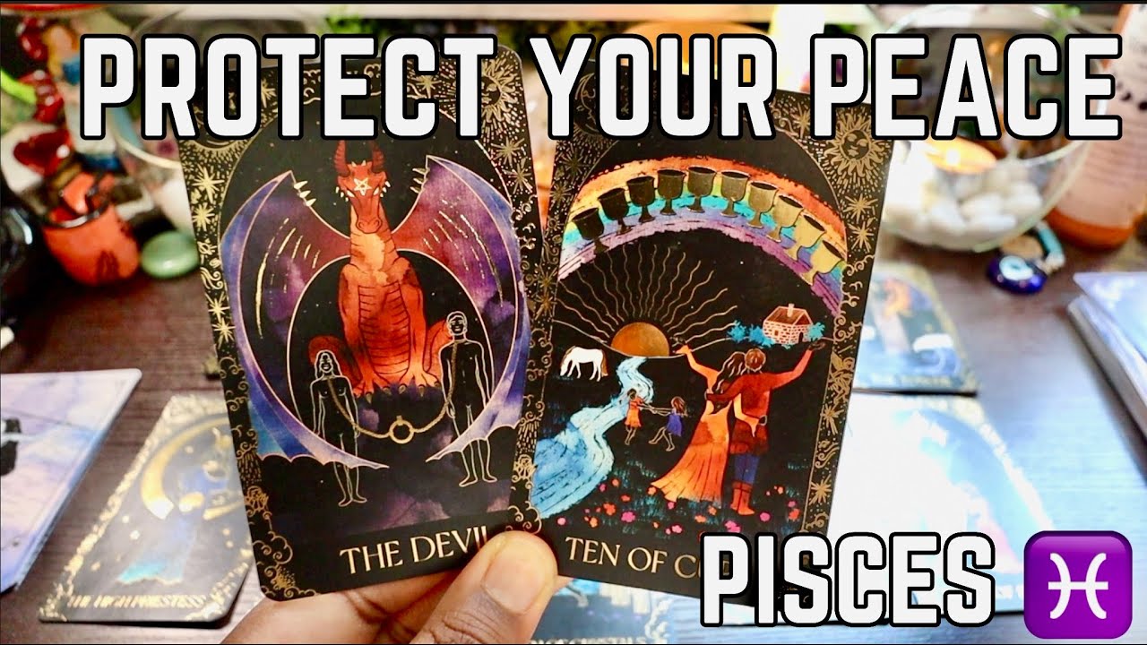 PISCES ♓️  WALKING AWAY FROM THE DEVIL😈 HAVE NO REGRETS✌️ & PROTECT YOUR PEACE! ☮️