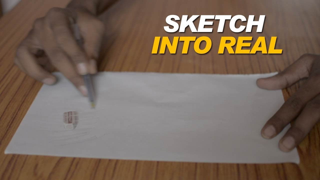 Sketch into real | Magic vine by Arun Sv