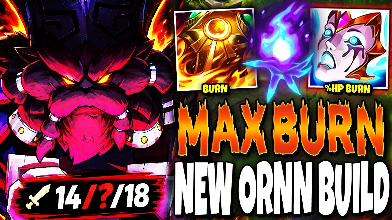Представляю вам мою НОВУЮ СБОРКУ НА 5X BURN ORNN и СТАНЬТЕ ФИНАЛЬНЫМ БОССОМ ЛИГИ 🔥🔥 | Геймплей s16