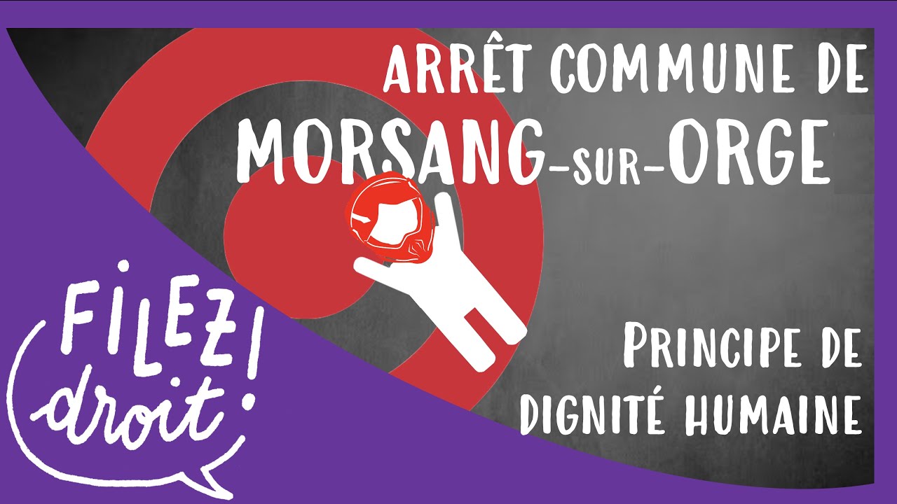 Arr&ecirc;t Commune de Morsang-sur-Orge : Protection de la Dignit&eacute; humaine (Conseil d'Etat, 27 oct. 1995)