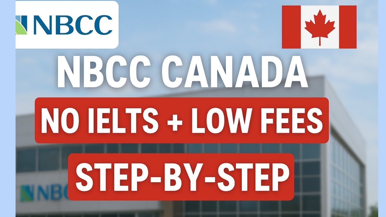 NBCC CANADA Application: NO IELTS & LOW TUITION-How to Apply International Students #nbcc