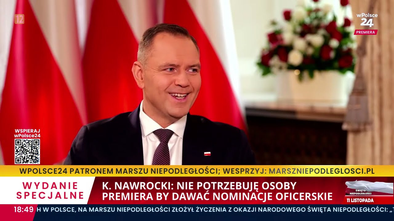 Ekskluzywny wywiad z Prezydentem Nawrockim | "Jestem po to, by Polacy do siebie nie strzelali"