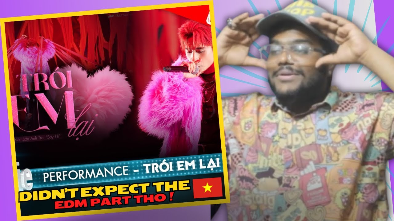 TRÓI EM LẠI - Quang Hùng MasterD mang đậm chất nhạc riêng cực catchy [Performance] | INDIAN REACTION