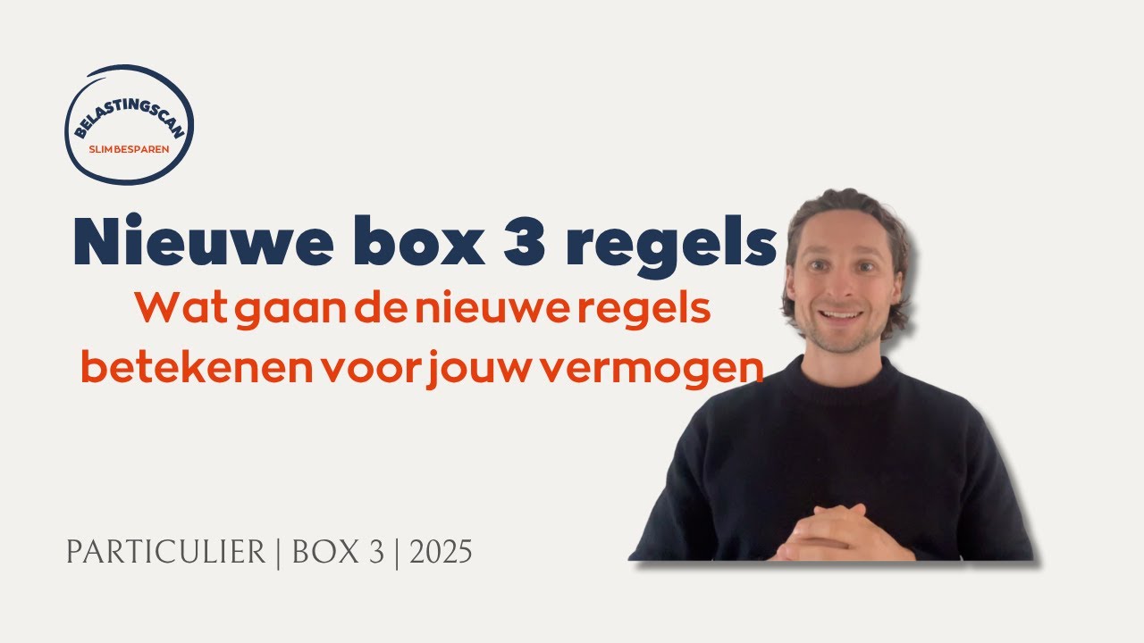 Box 3 belasting in 2025: Wat betaal je over je spaargeld en beleggingen?