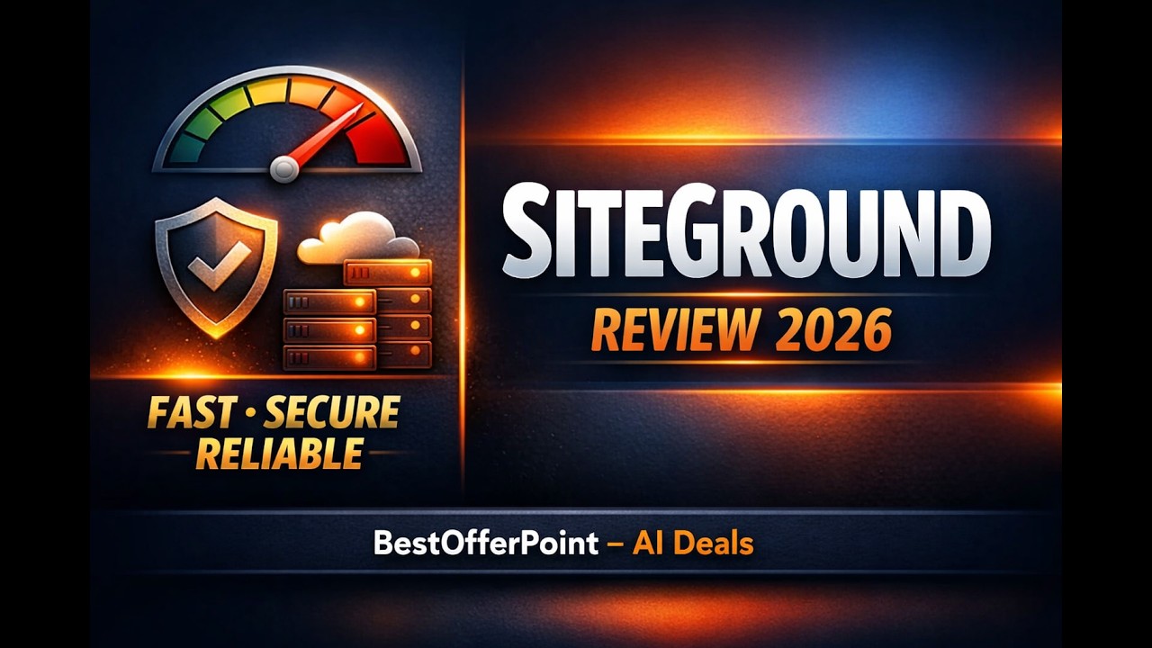 Is SiteGround Worth It in 2026? Honest Hosting Review + Speed Test #siteground  #wordpresshosting