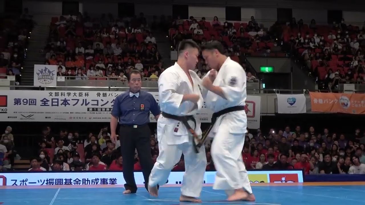 【JFKO】第9回全日本フルコンタクト空手道選手権大会　男子重量級　決勝　多田成慶　対　多田大祐