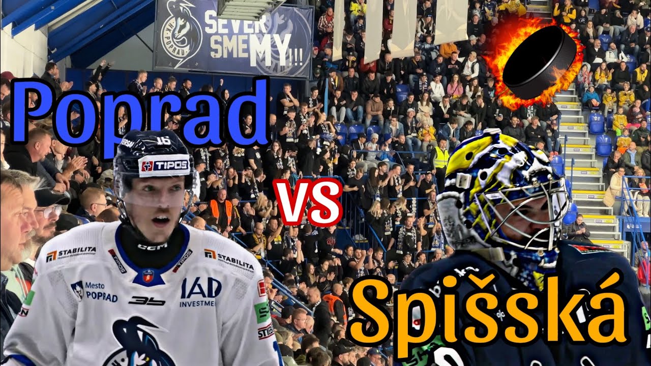 HK Poprad vs HK Spišská Nová Ves 🏒 27.10.2024, Ako sme Poprad pekne vyprášili 👏🏻 😀