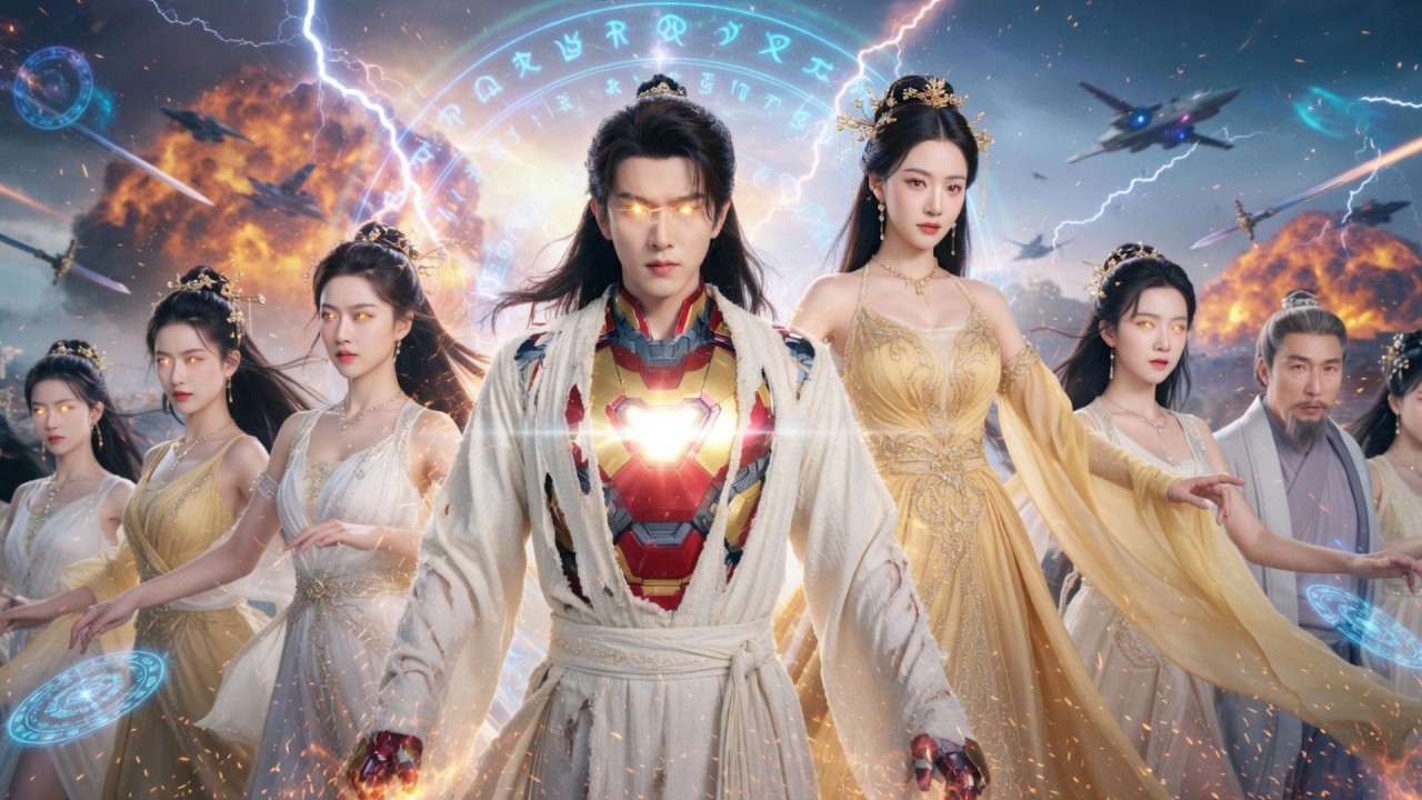 Xuy&ecirc;n kh&ocirc;ng giả phế vật để trốn cưới Nữ Đế, ai ngờ hắn gọi Iron Man 30 k&egrave;m vạn qu&acirc;n nổ tung 01 gi&acirc;y