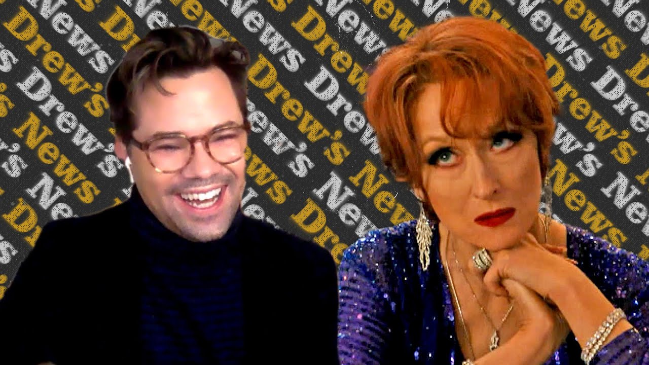 Andrew Rannells Kept His Cool Around Meryl Streep While Filming The Prom | Drew's News