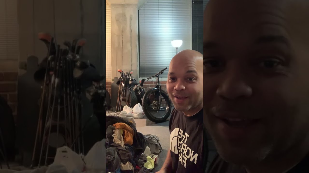 Drew McFedries is live! I’m not feeling the best. So I’m sorting laundry.