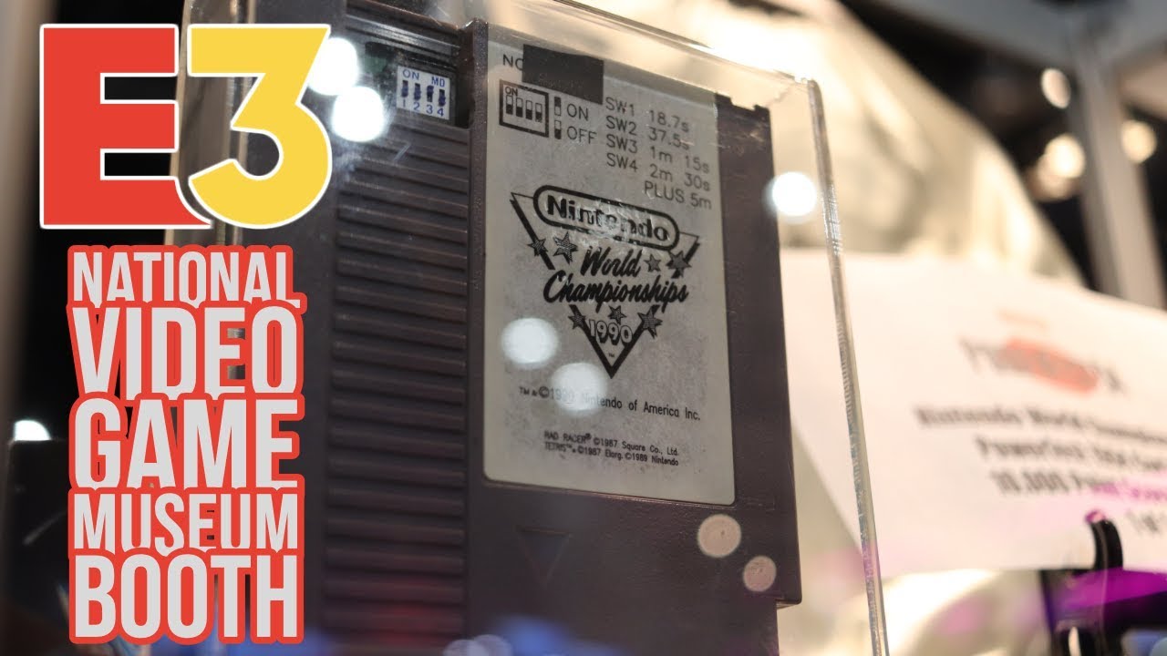 National Video Game Museum Booth - E3 2019