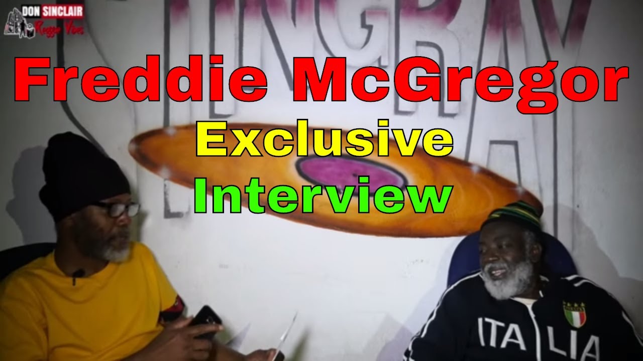Official Reggae History: Freddie McGregor - Exclusive Interview at StingRay Records 2017