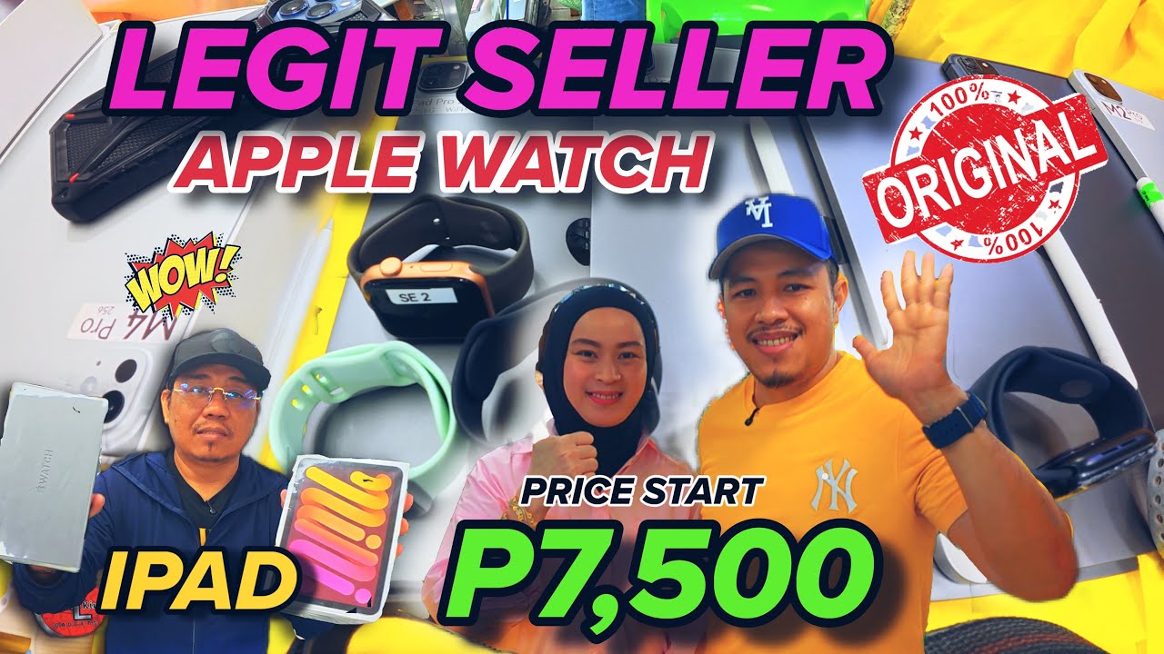 BUDGET IPAD & APPLE WATCH  SA GREENHILLS | ORIGINAL SECONDHAND & BRANDNEW | LEGIT ACCESSORIES