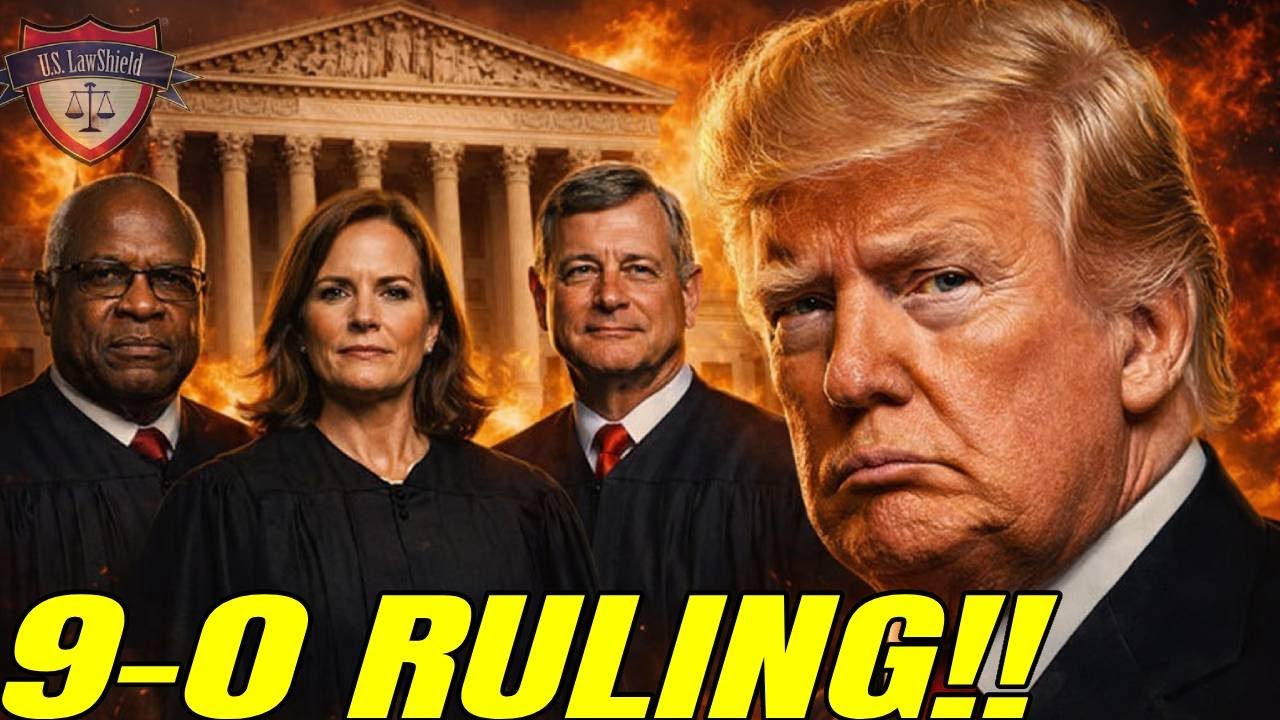 BREAKING! Supreme Court Issues 9-0 Unanimous Decision With Major Nationwide Implications!