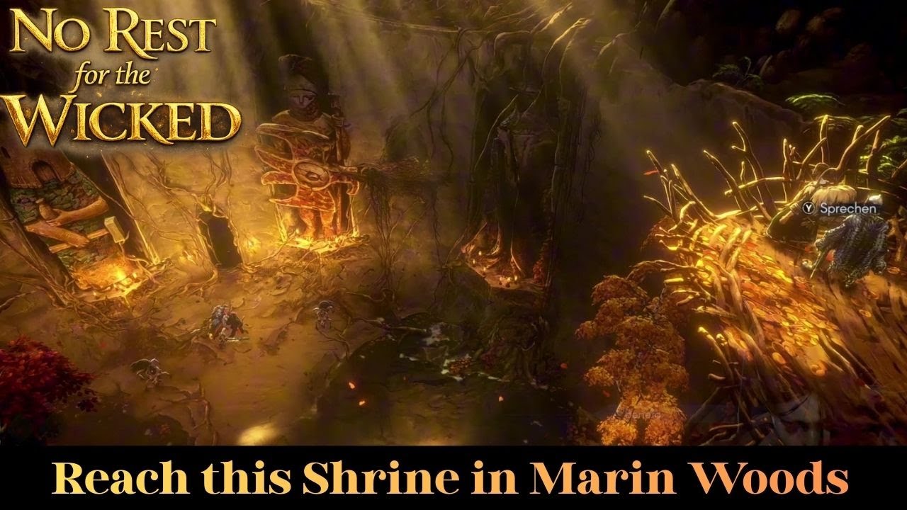 No Rest for the Wicked: Marin Woods (How to reach the Temple, last remaining Blight & Shortcuts)