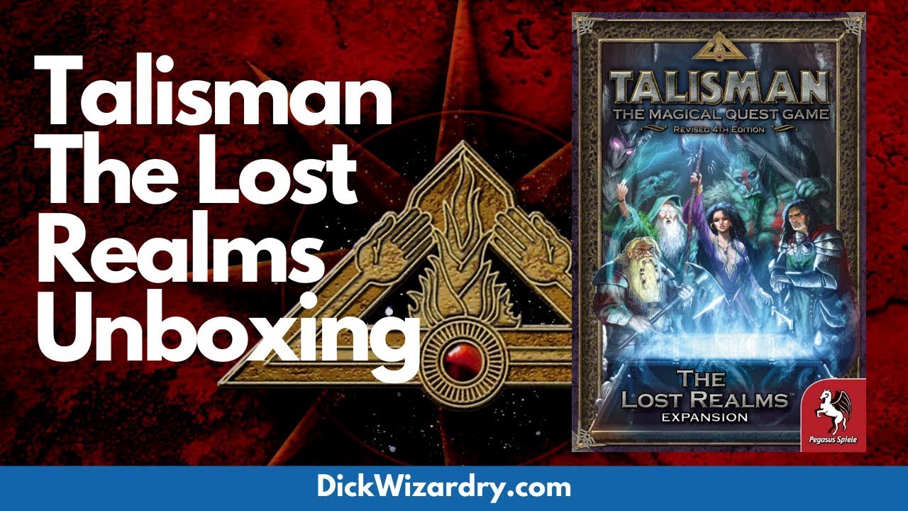 Talisman Lost Realms Unboxing