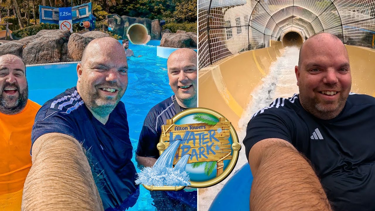 ВНУТРИ Аквапарка Alton Towers VLOG | Июнь 2024 г.