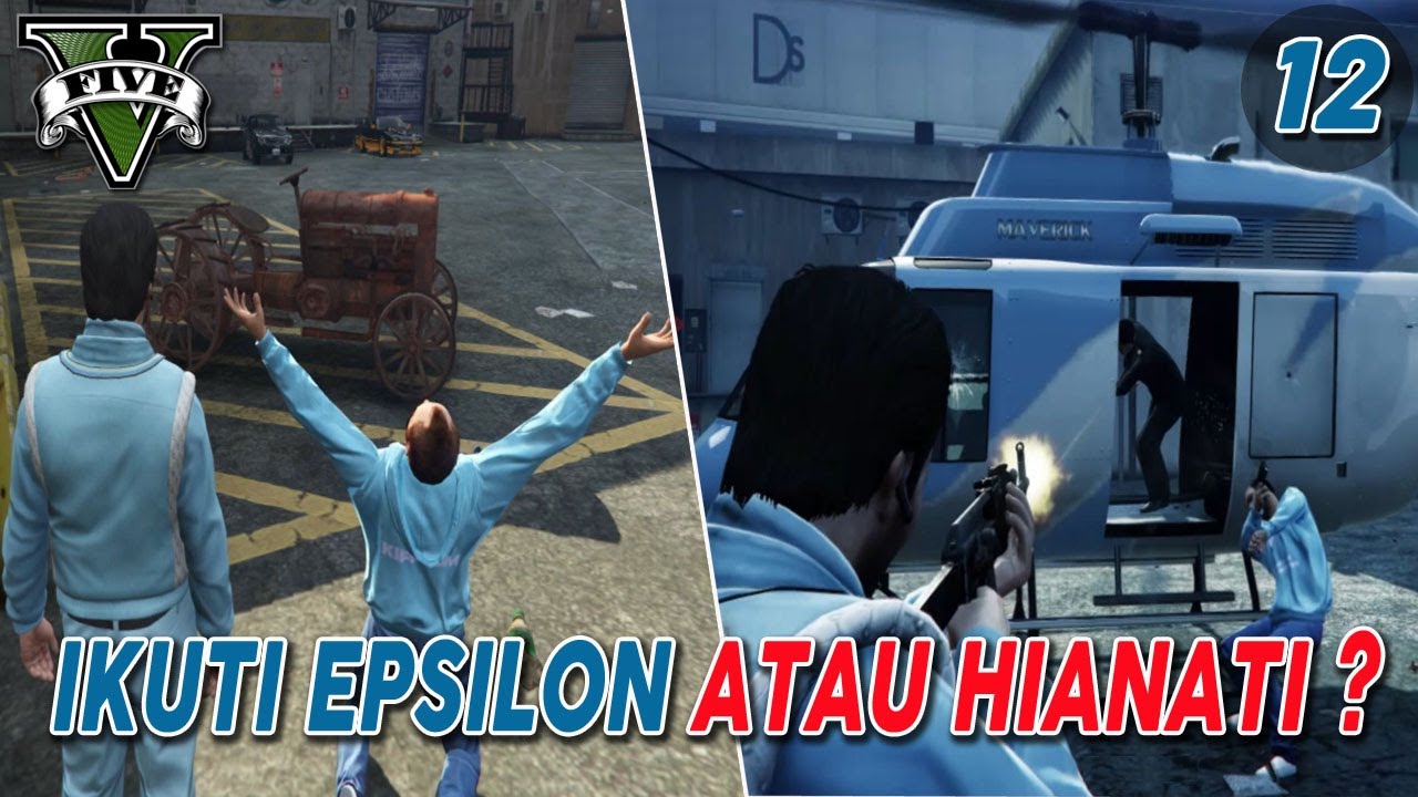 GTA 5 STRANGERS & FREAKS (12) : SEMUA MISI EPSILON PROGRAM + ENDING (GOLD MEDAL) | MICHAEL