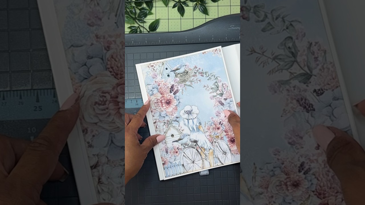 In the making #minialbum #videoclass #scrapbooking #foryou #diy #tutorial #memories