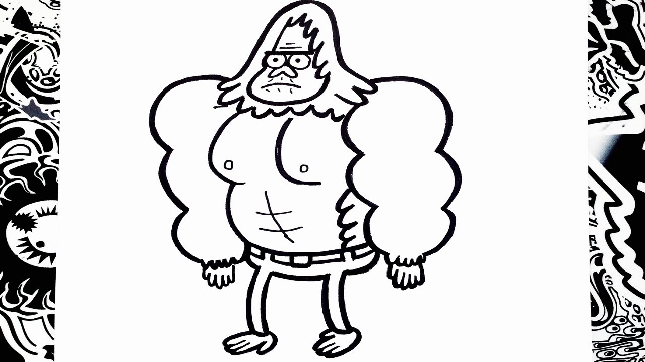 Como dibujar a skips | how to draw skips from regular show