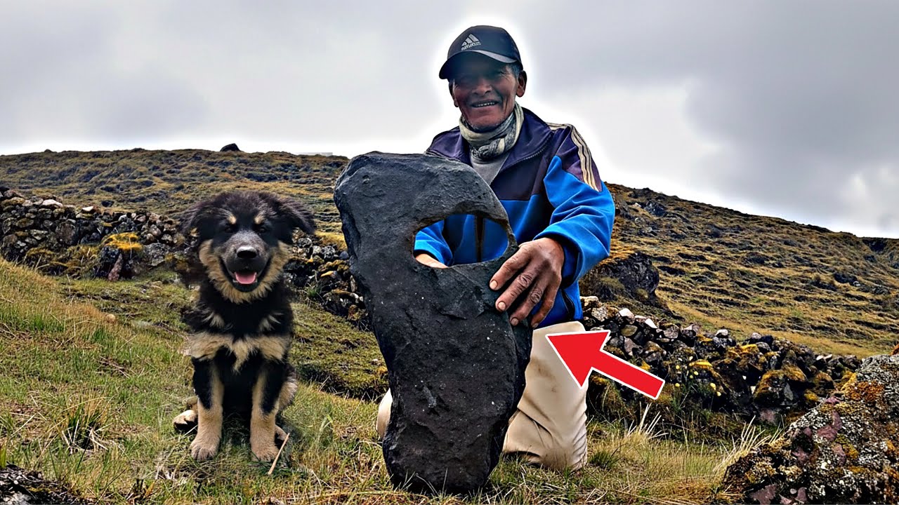Este Hombre encontró una piedra muy especial ! En lo profundo de los Andes Peruanos - Don Pedro