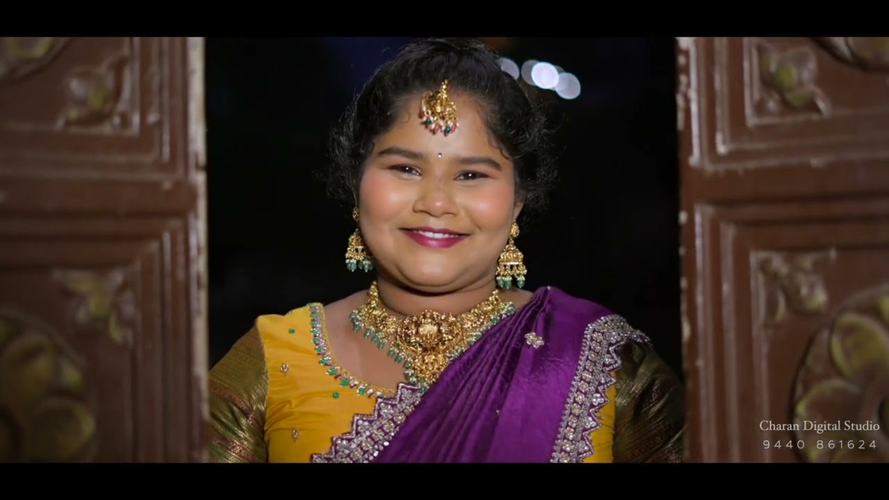 ✨ Saree Ceremony Highlights | A Journey into Grace & Tradition | KONDAL MENDE | CHARAN DIGITALS