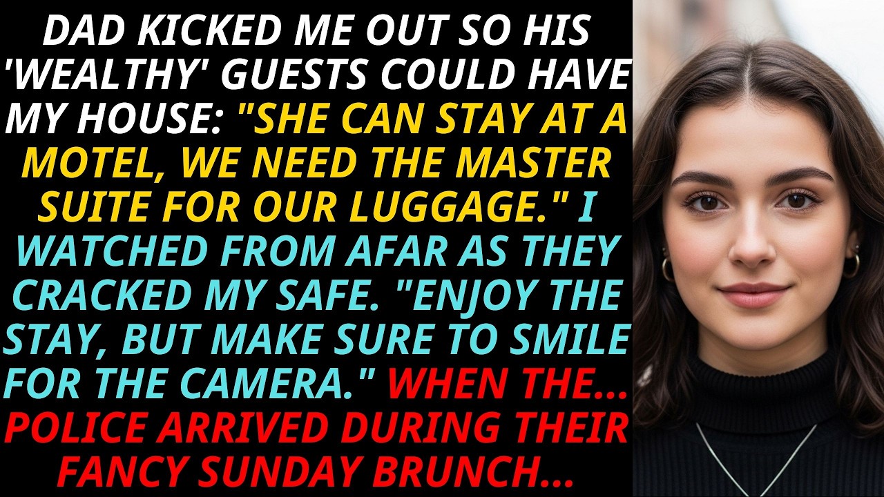 Dad Gave My House To “Wealthy” Guests — “Smile For The Camera” I Said As Police Crashed Brunch