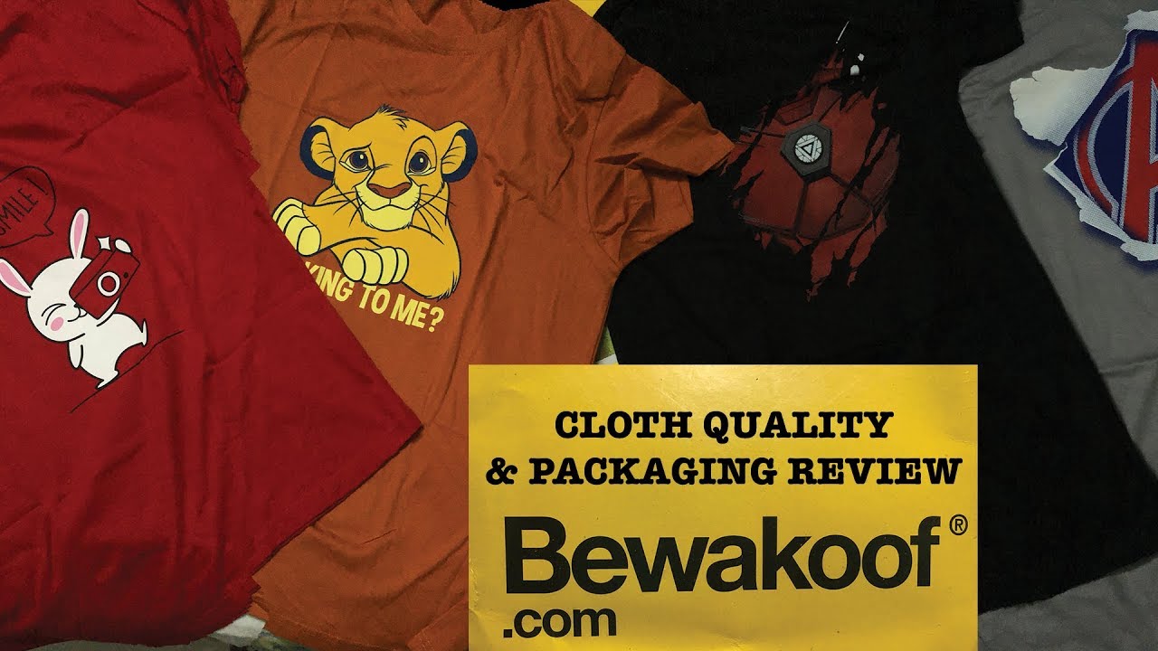 Review of Bewakoof com Cloth Quality and Packaging