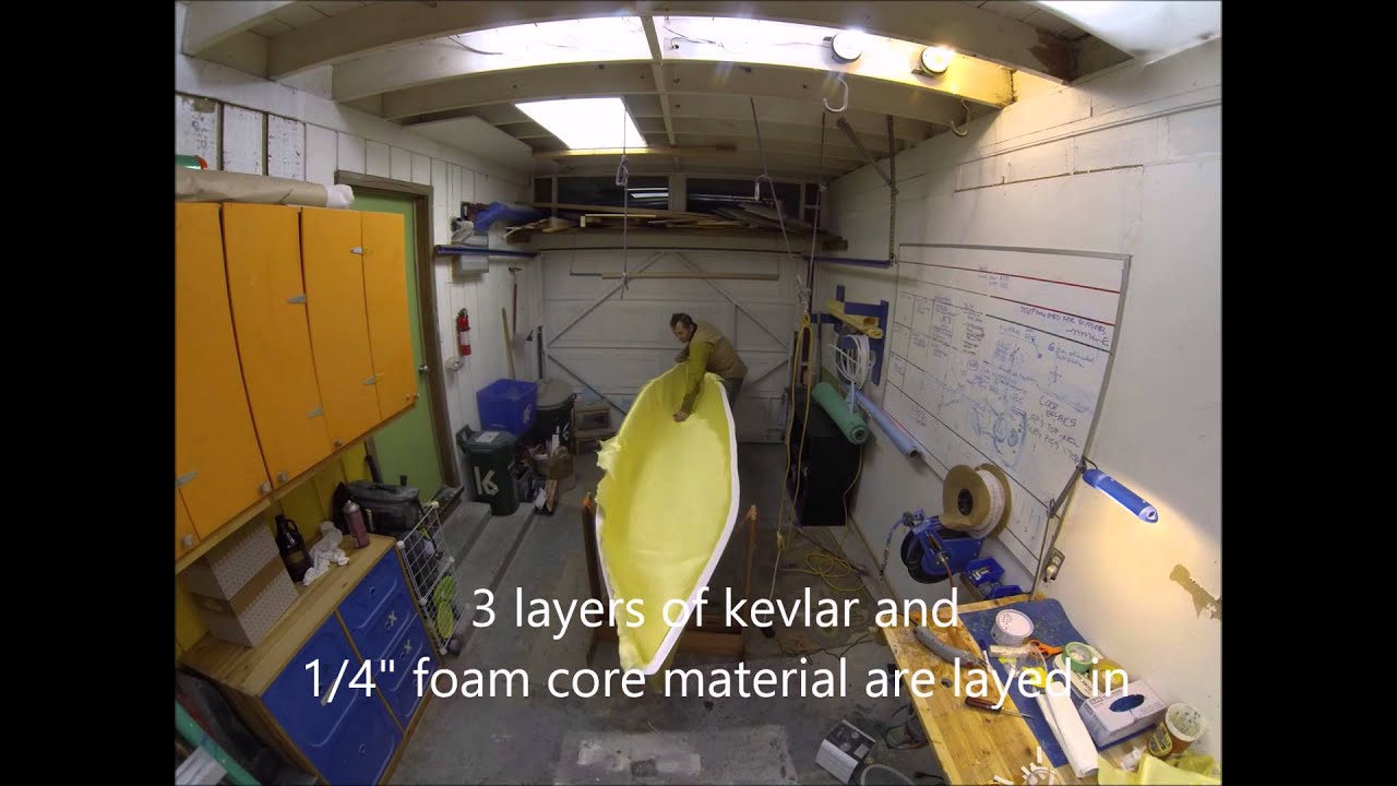 Ultralight canoe build