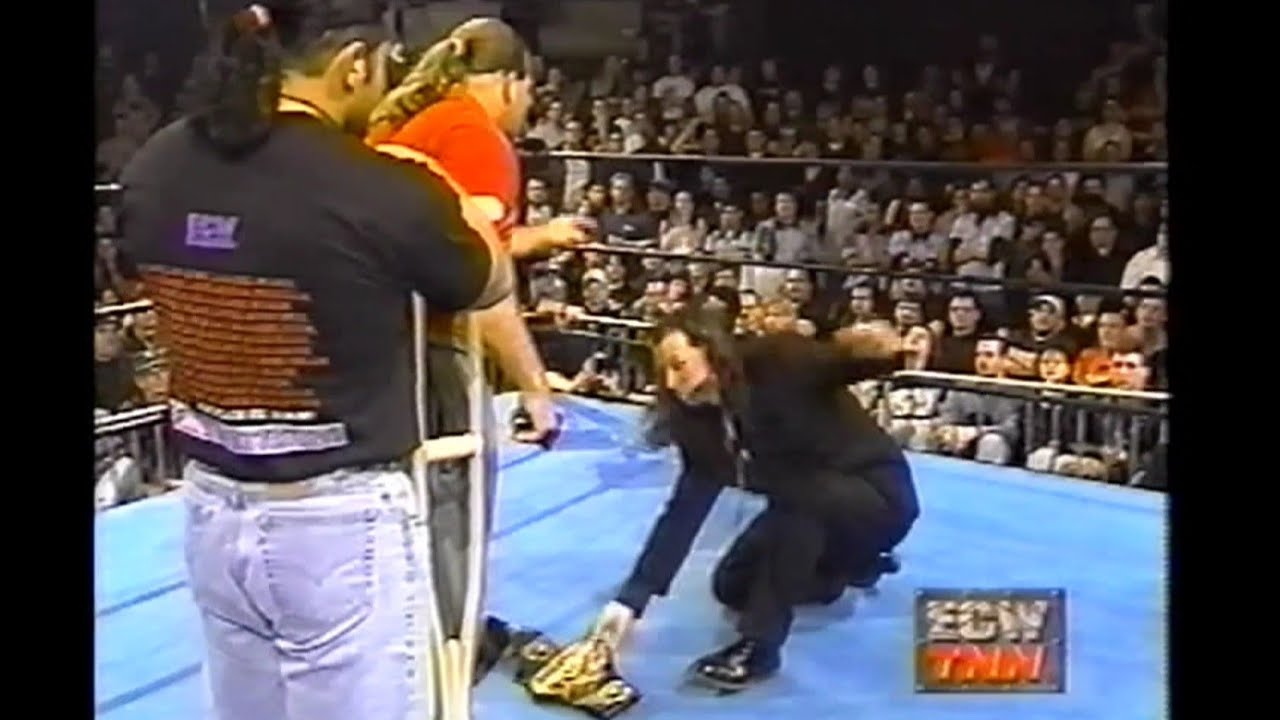 Rob Van Dam Surrenders the Television Title to 