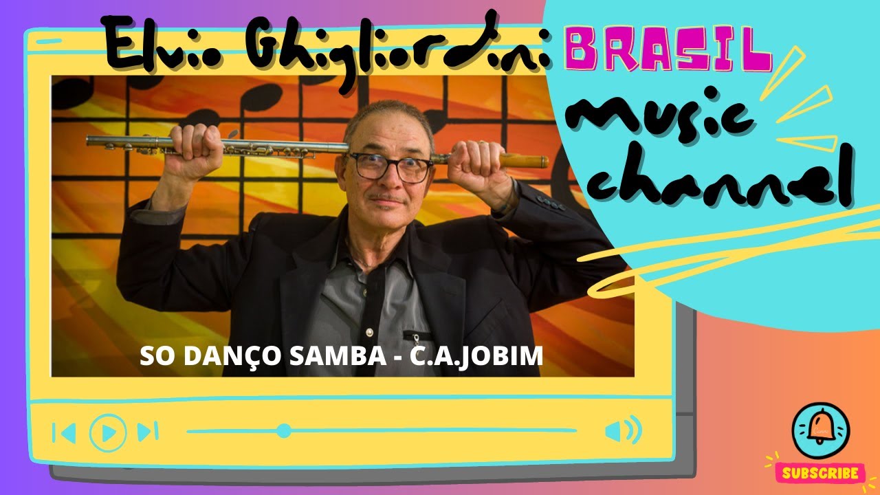 “So Danćo Samba” (Jobim) 5 FLUTE by Elvio Ghigliordini (Jazz Flute)