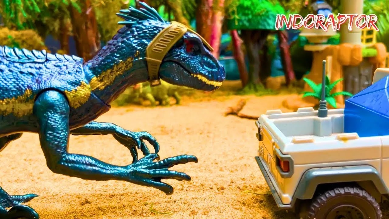 Jurassic World | Fan made Movies | The Escape of Pyroraptor | Megaraptor, Megalosaurus vs Human |Ep2
