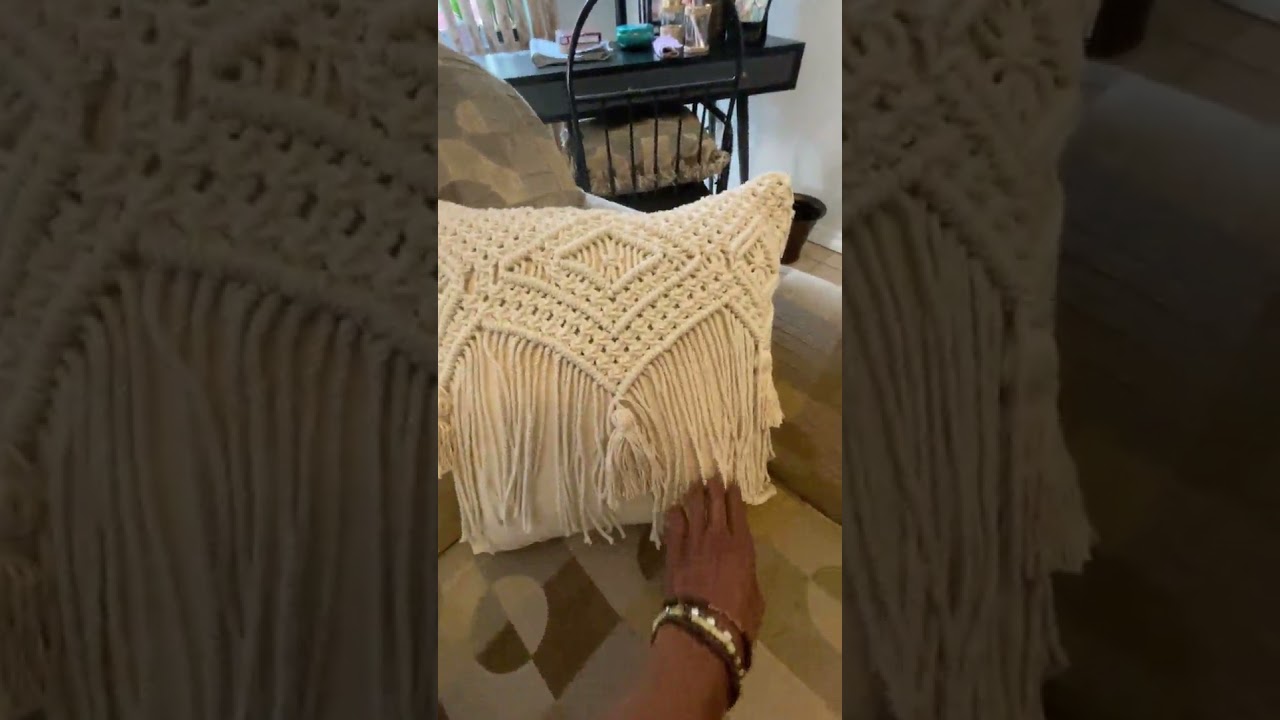 Folkulture Boho Throw Pillow Covers 18x18, Macrame Pillow Covers Review, Well Made and Eye Pleasing!