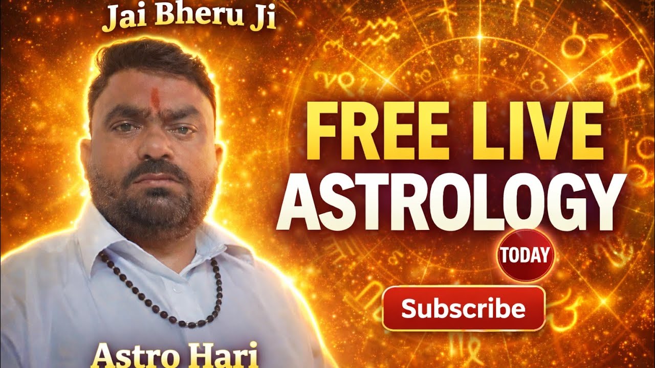 vedic astrologer free live session by Hari
